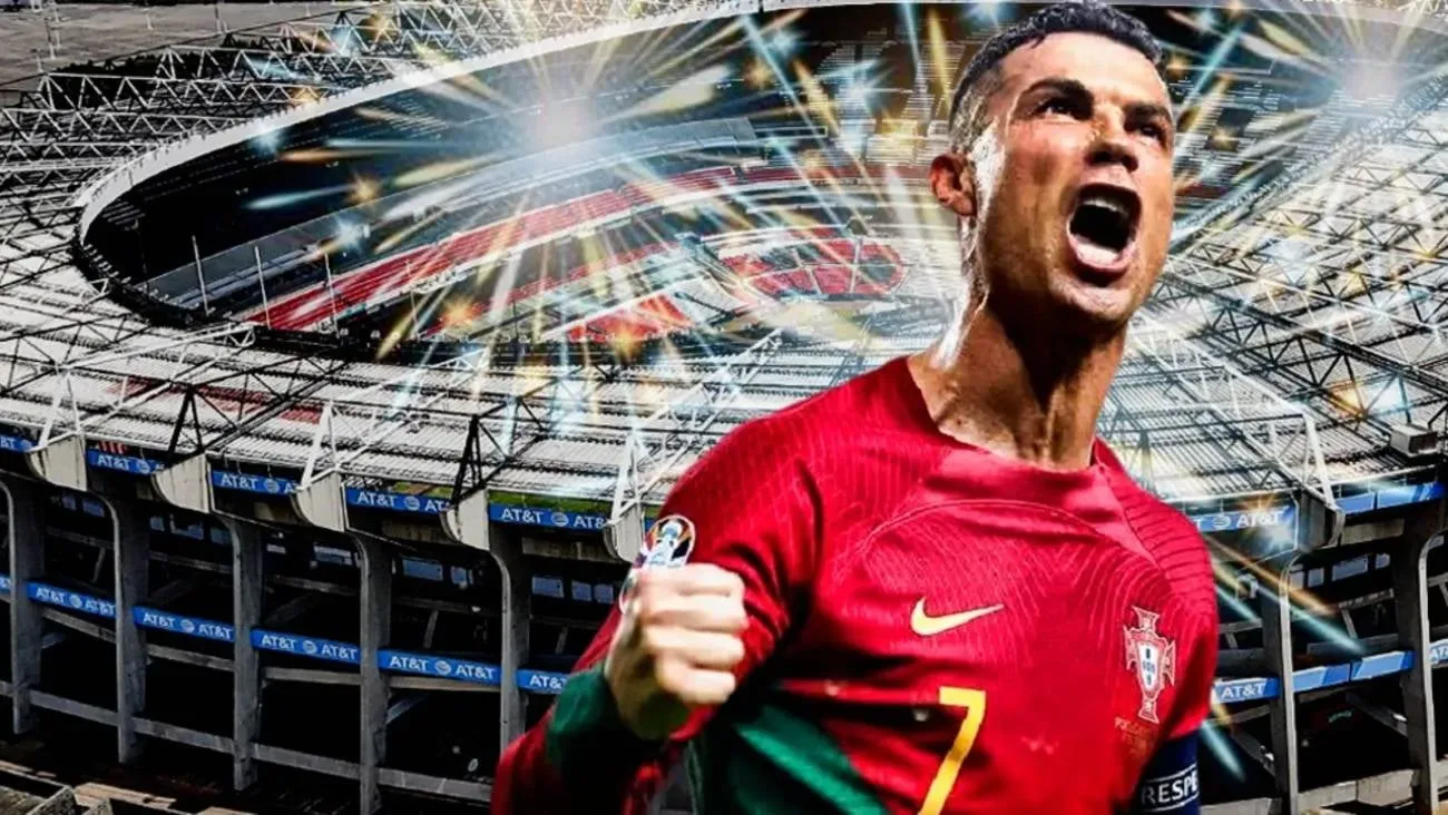 Cristiano llega al Azteca: Portugal excluido