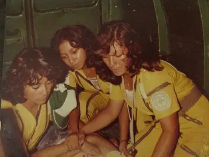 Cuando El Salvador esta en crisis, las mujeres de Comandos de Salvamento van a su rescate