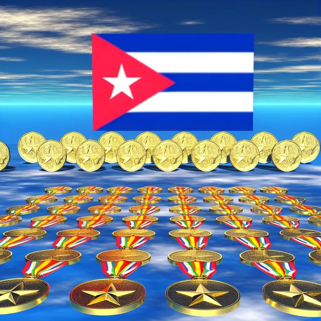 Cuba sigue dominando en medallas doradas.