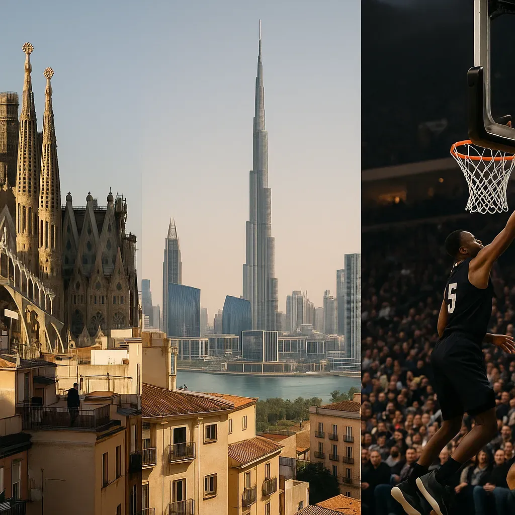 De Barcelona a Dubái y la NBA
