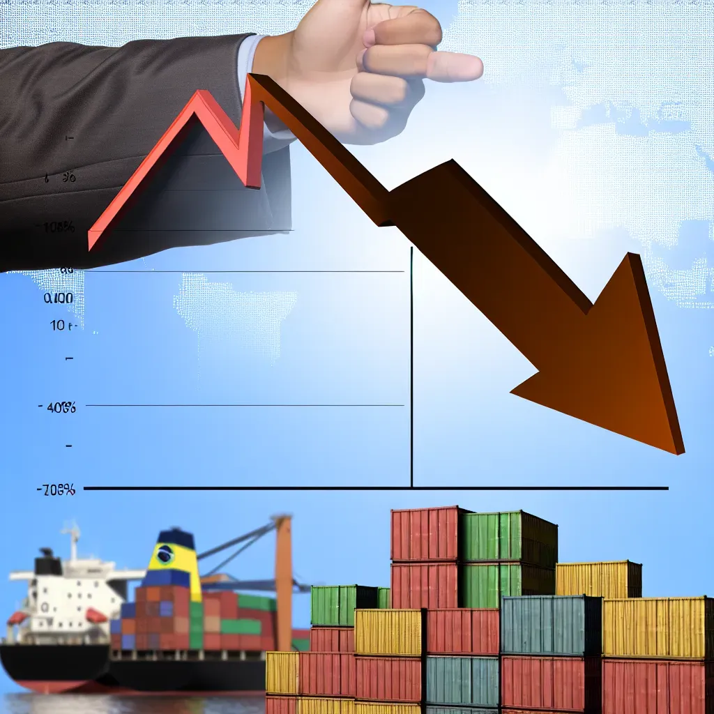 Déficit histórico por importaciones de Brasil.