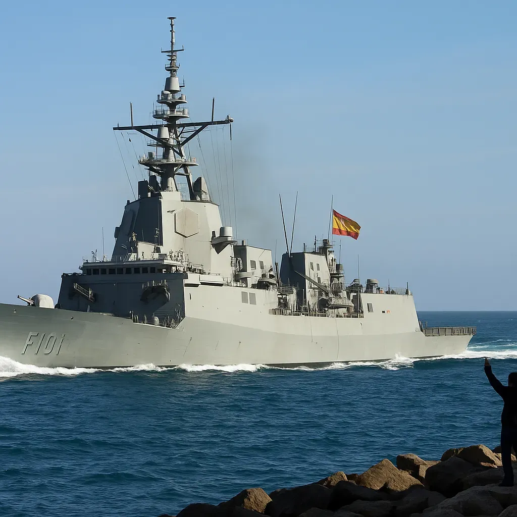 Desafío de la fragata Álvaro de Bazán