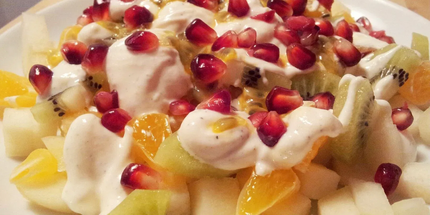 Greek yogurt with fruits