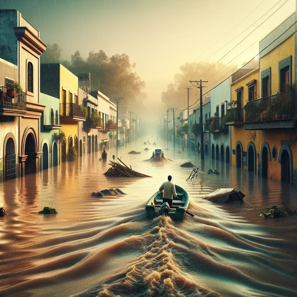 Desbordamiento en Puebla; eviten área del río Zapatero.