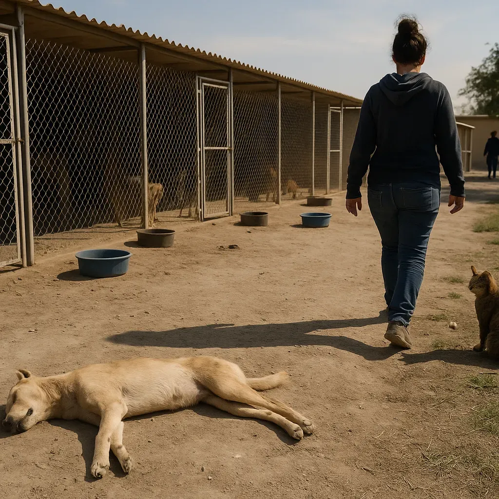 Descubren 117 perros fallecidos en refugio