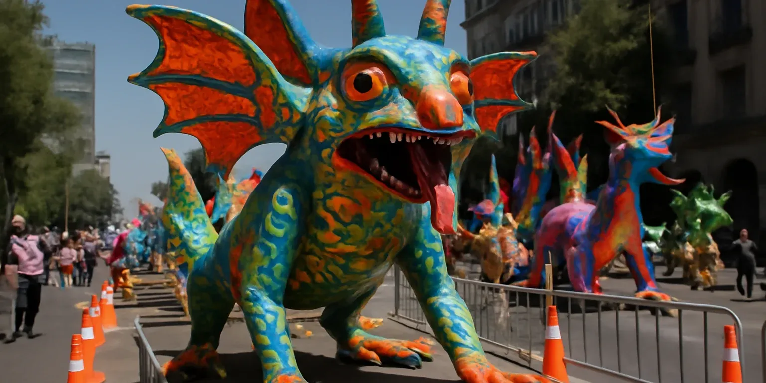 Desfile de Alebrijes Monumentales provoca cierres viales y desvíos en CDMX