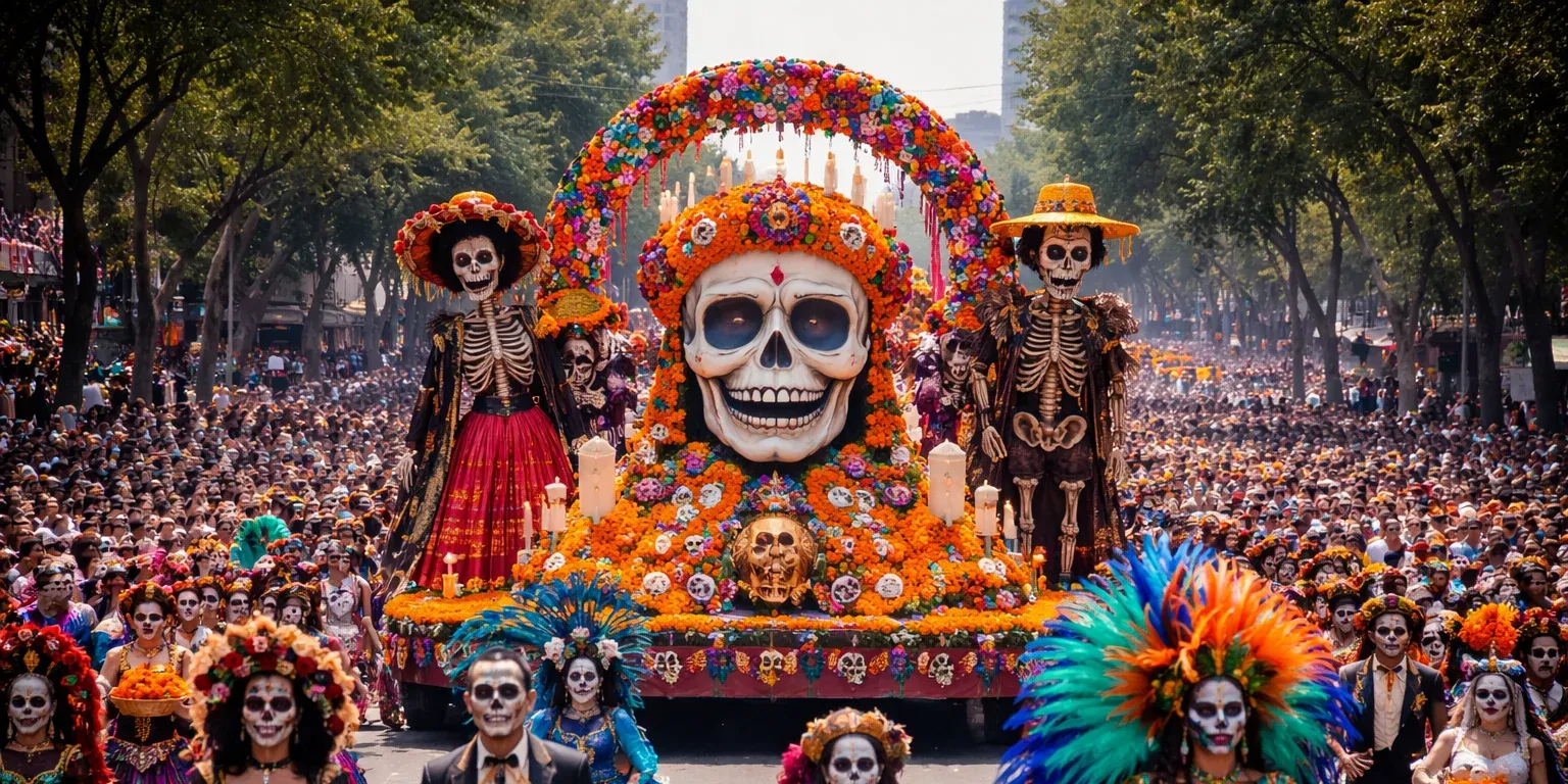 Desfile de Día de Muertos 2026 recorre CDMX este 31 de octubre