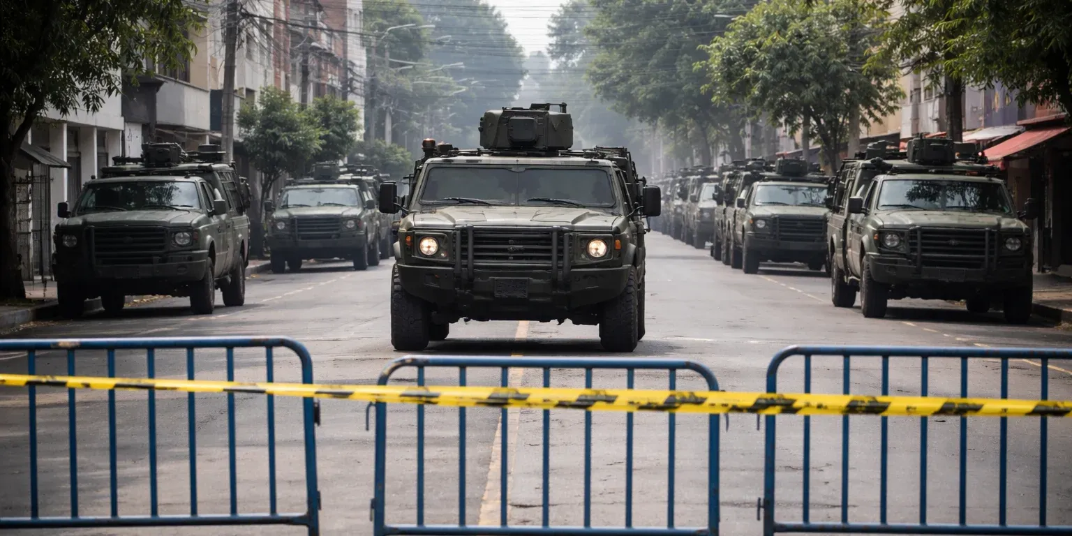 Despliegue militar y policial en Uruapan previo a aniversario luctuoso