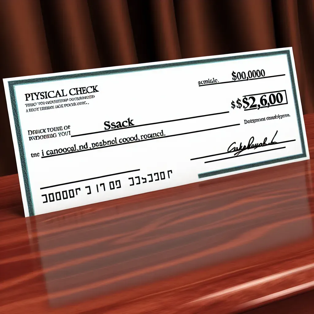 Detalles sobre el posible cheque de $2,600.