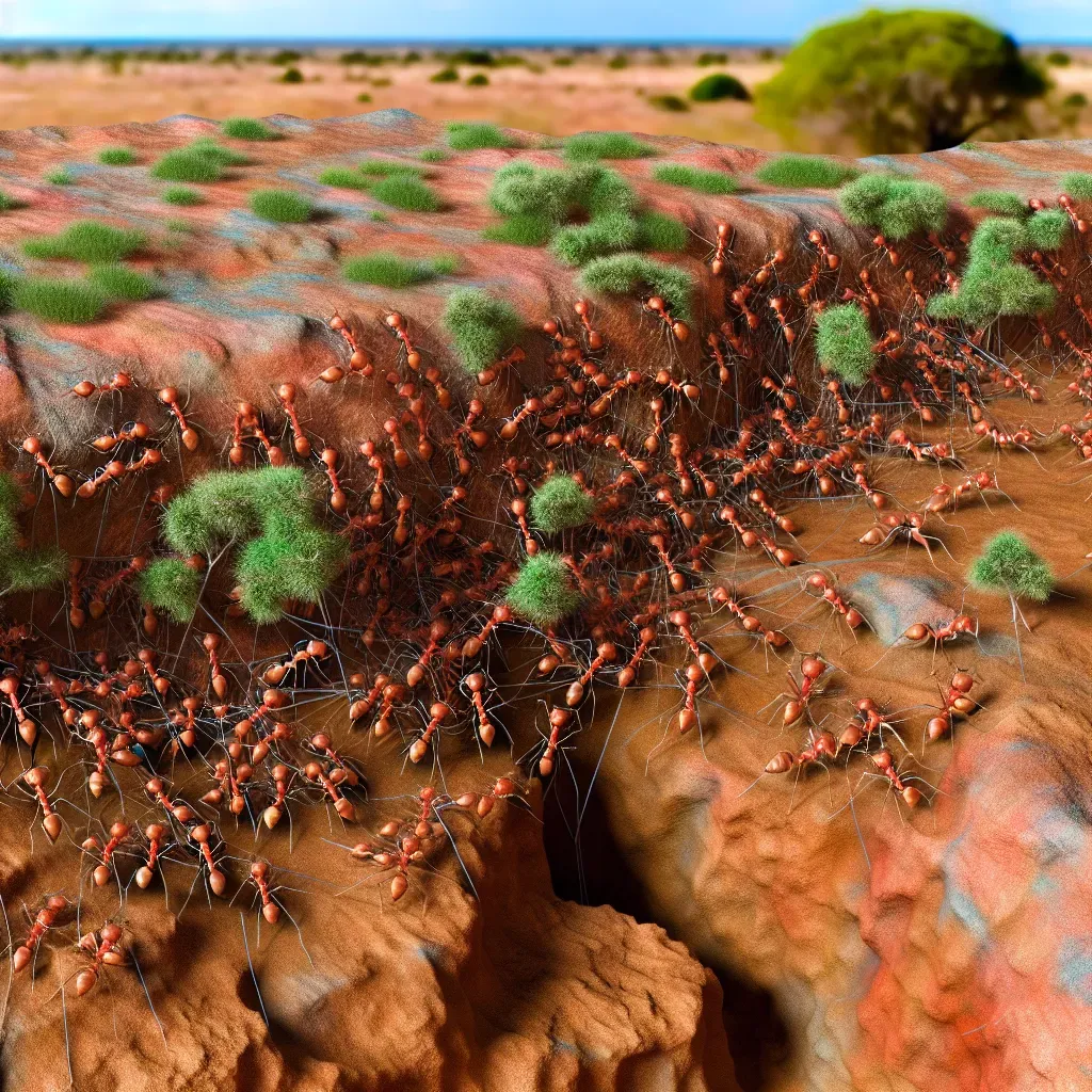Detienen jóvenes por red de hormigas en Kenia