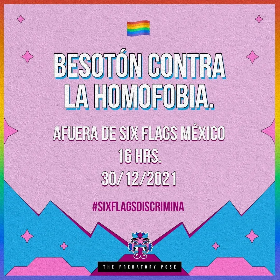 Discriminación contra una pareja gay en Six Flags México