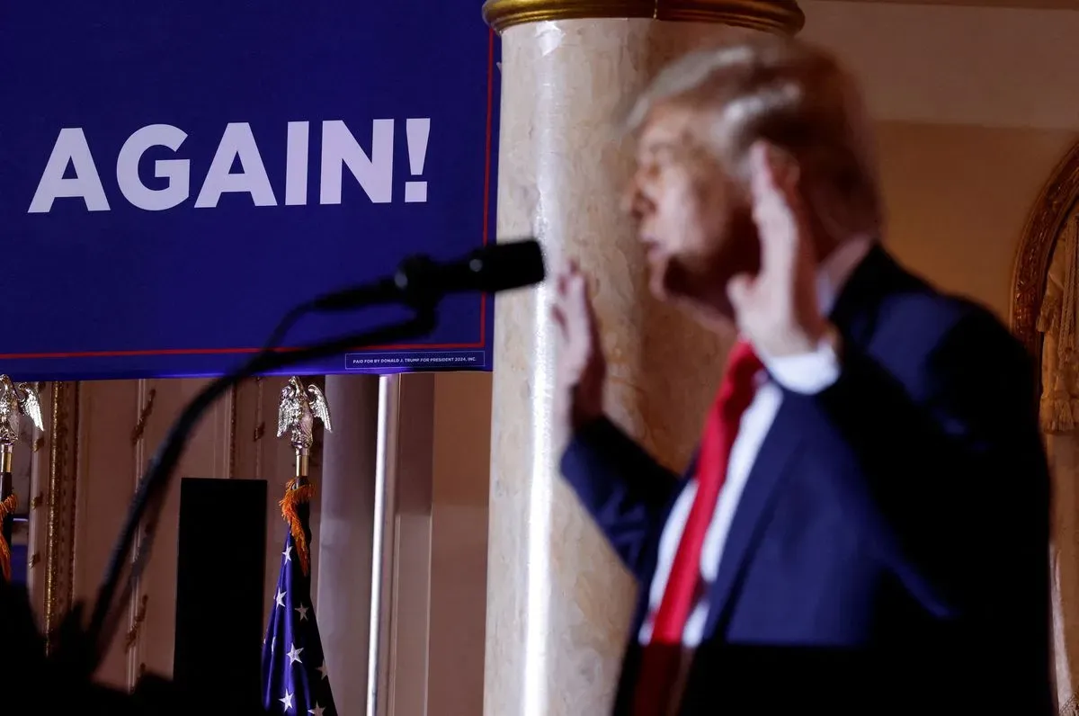 Donald Trump anuncia su reelección por la presidencia del 2024