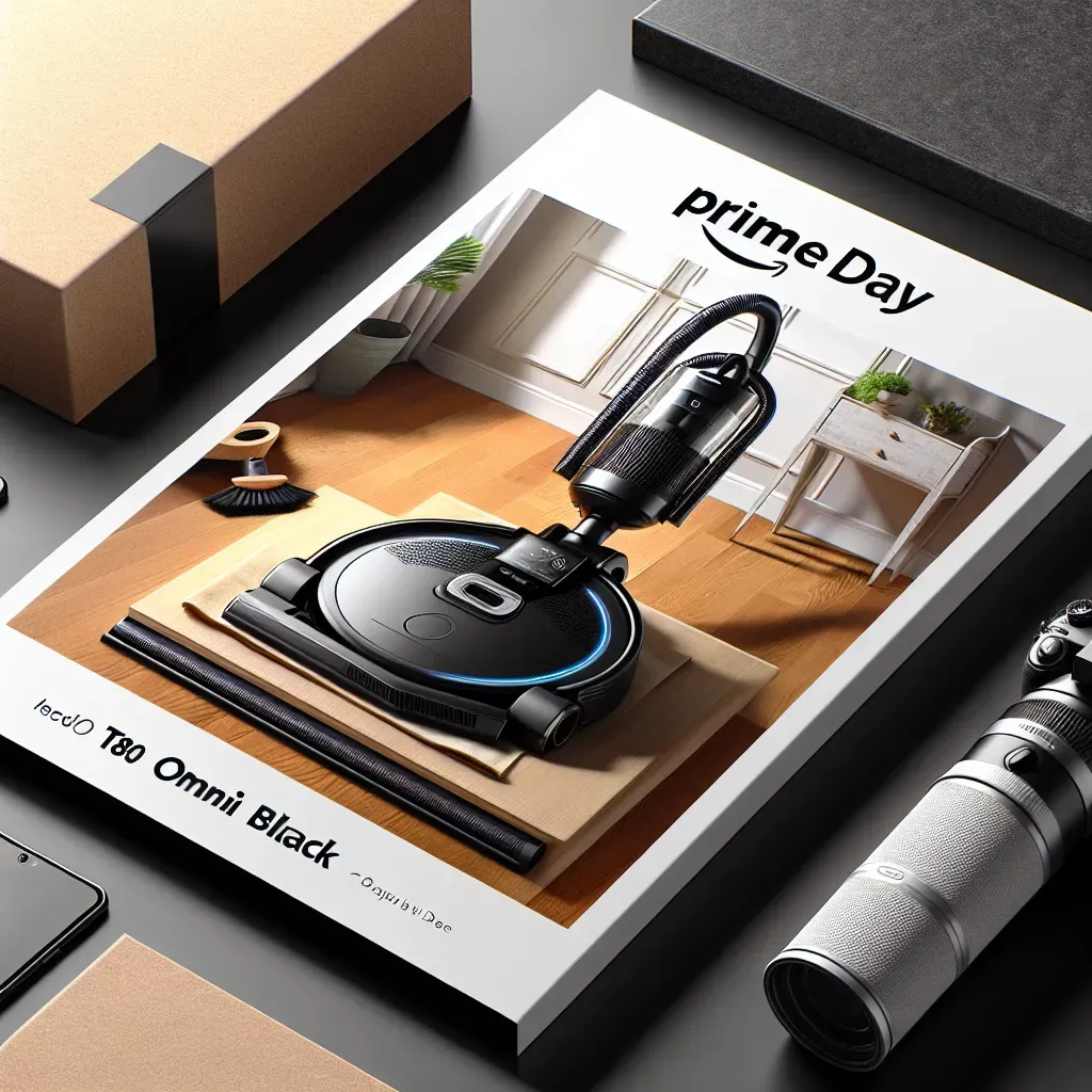 Ecovacs y Prime Day reducen T80 OMNI Black.