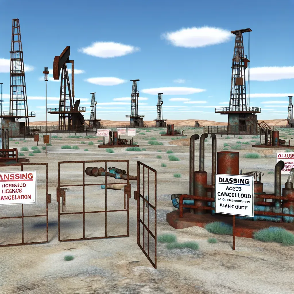 EE. UU. cancela licencias a varias petroleras.