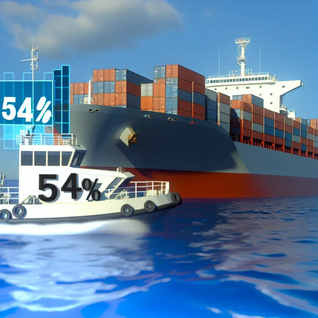 EE.UU. reducirá a 54% arancel "de minimis" sobre importaciones chinas.