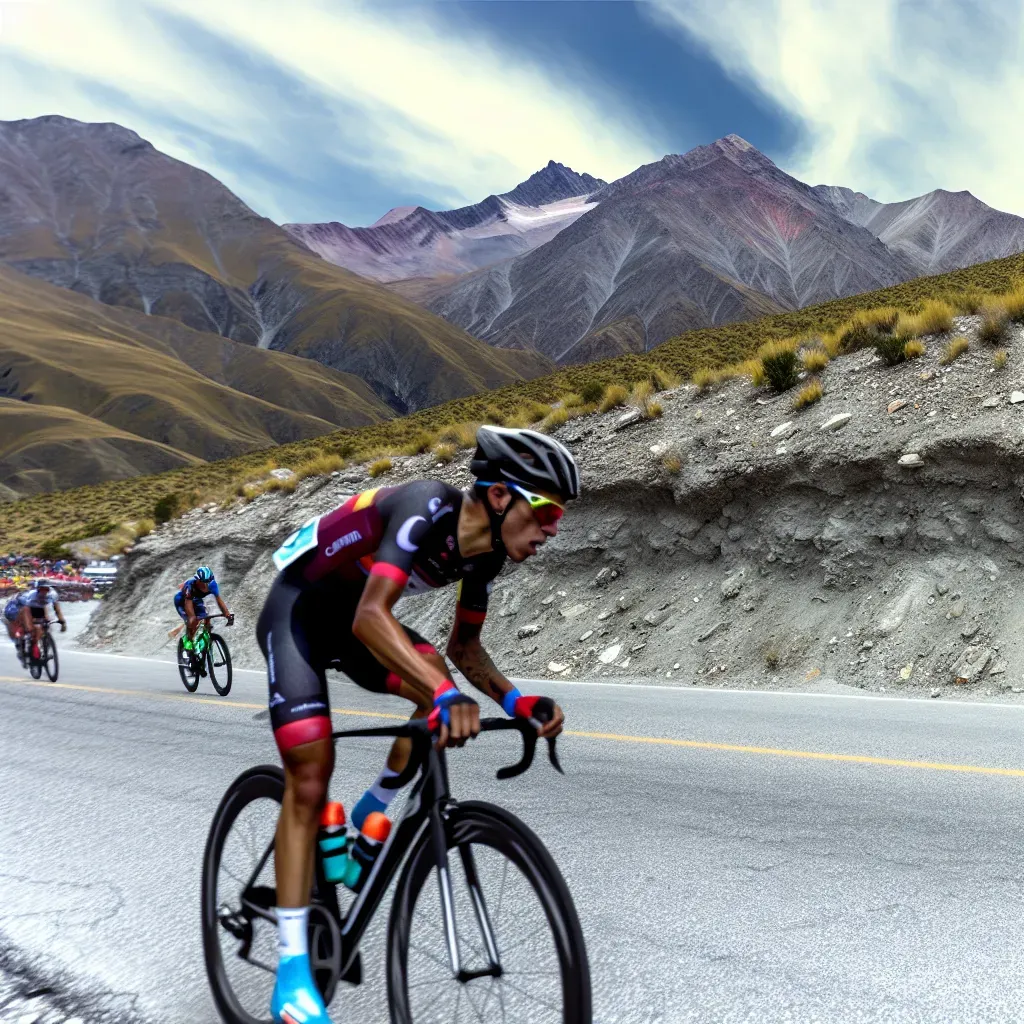 Egan Bernal sigue entre los diez primeros tras etapa 14 difícil.