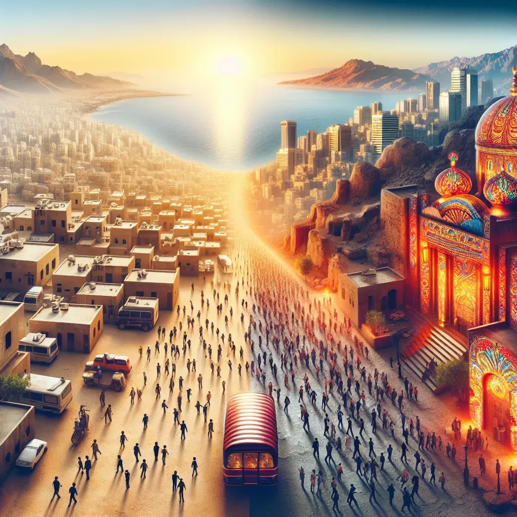 Egipto avanza en turismo; Jordania se hunde.