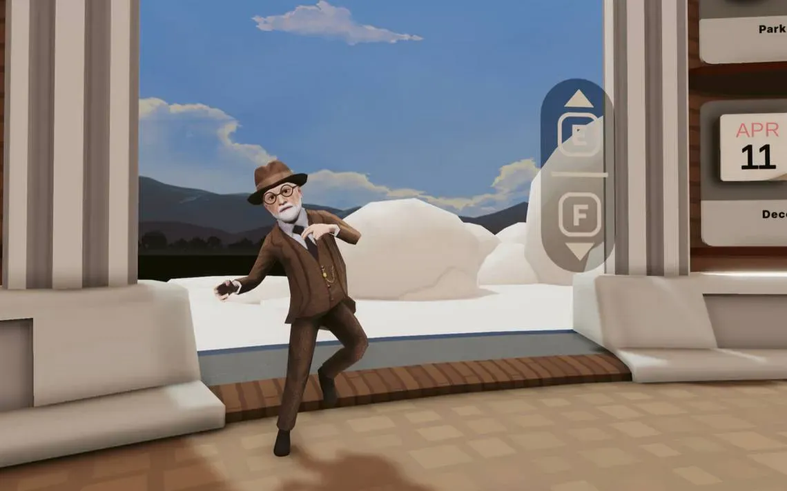 El avatar de Sigmund Freud llega al Metaverso para invitarte a viajar desde el mundo digital al real