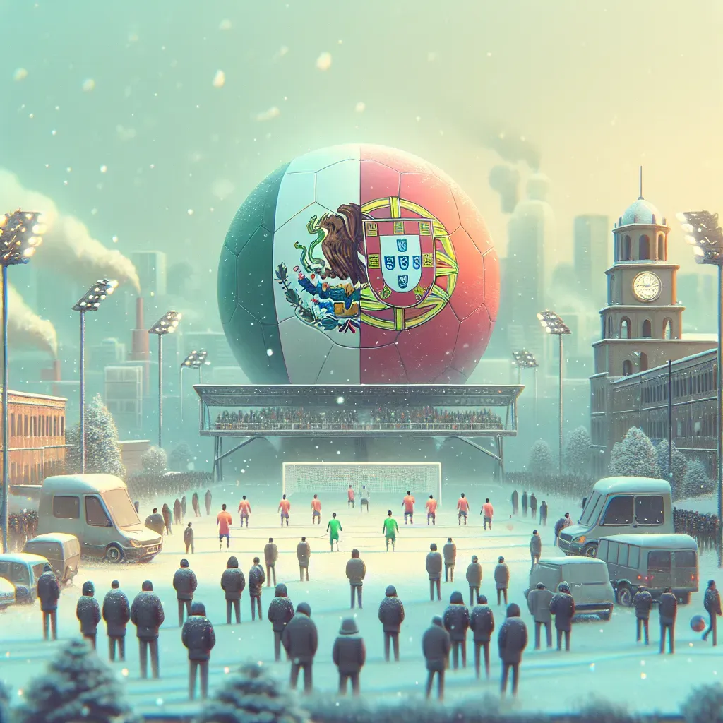 El empate entre México y Portugal: un reencuentro frío.
