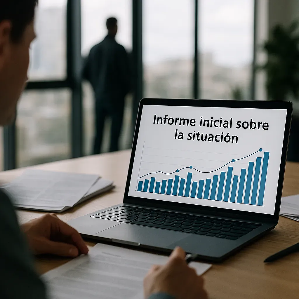 El informe inicial sobre la situación