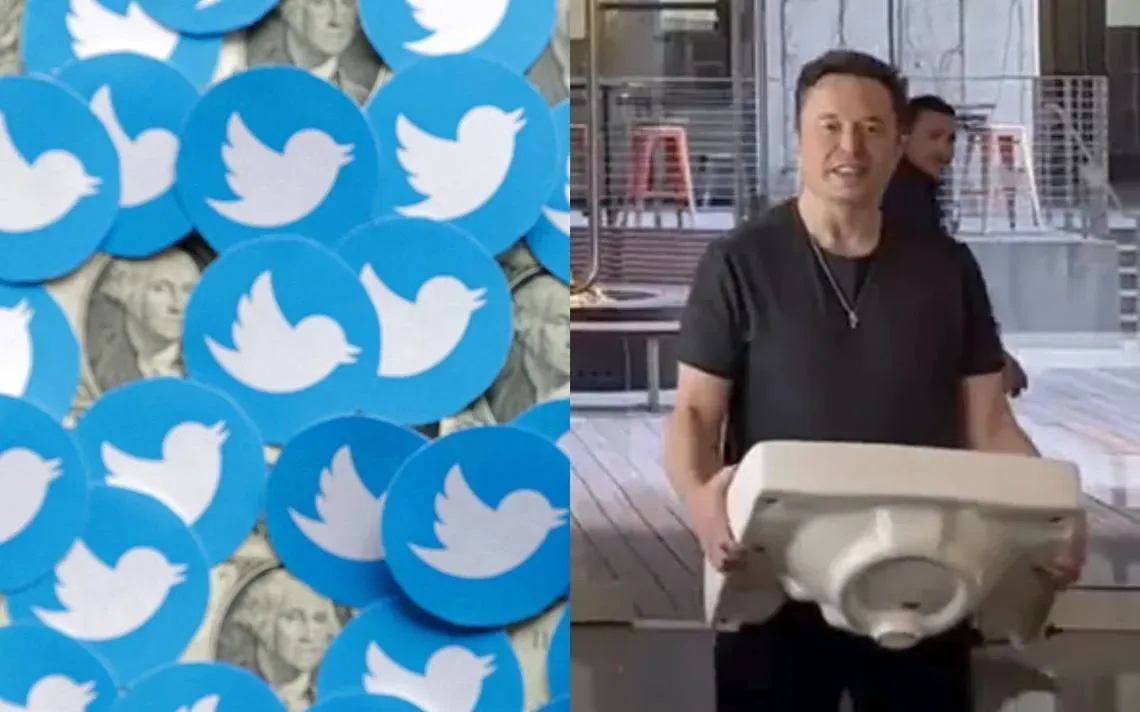 Elon Musk "Let that sink in", entra con un lavabo a Twitter cerrando el trato