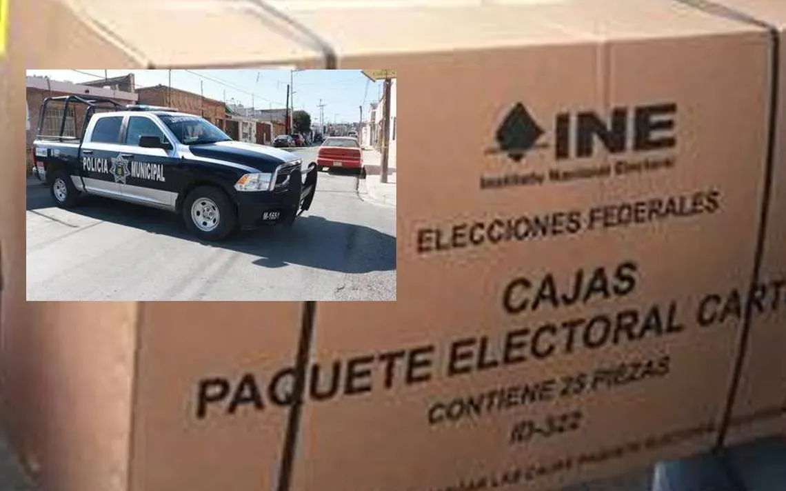 En Saltillo se reporto un robo de paquetes electorales