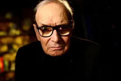 Ennio Morricone en el festival de Venecia