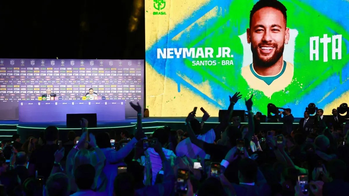 Entusiasmo desbordante al mencionar a Neymar
