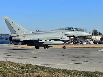 España junto con la OTAN envían cuatro cazas a Bulgaria