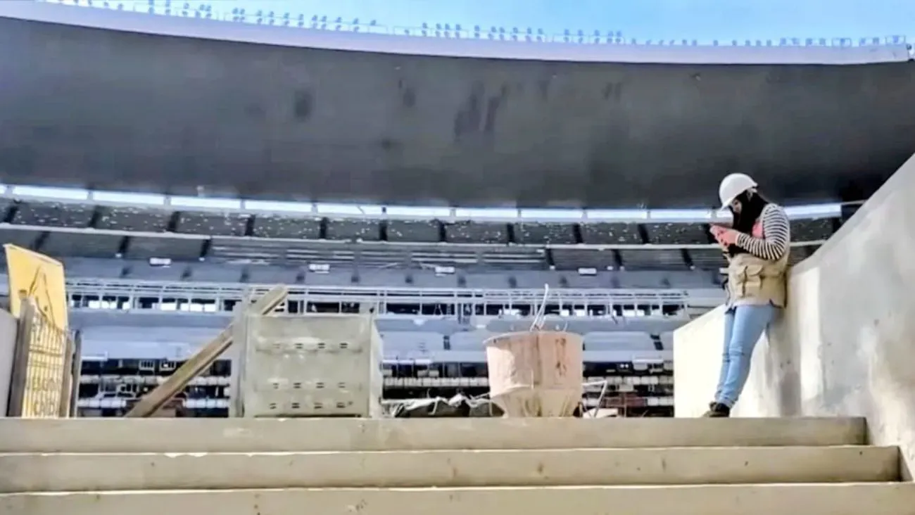 Estadio Azteca presenta nueva entrada de jugadores