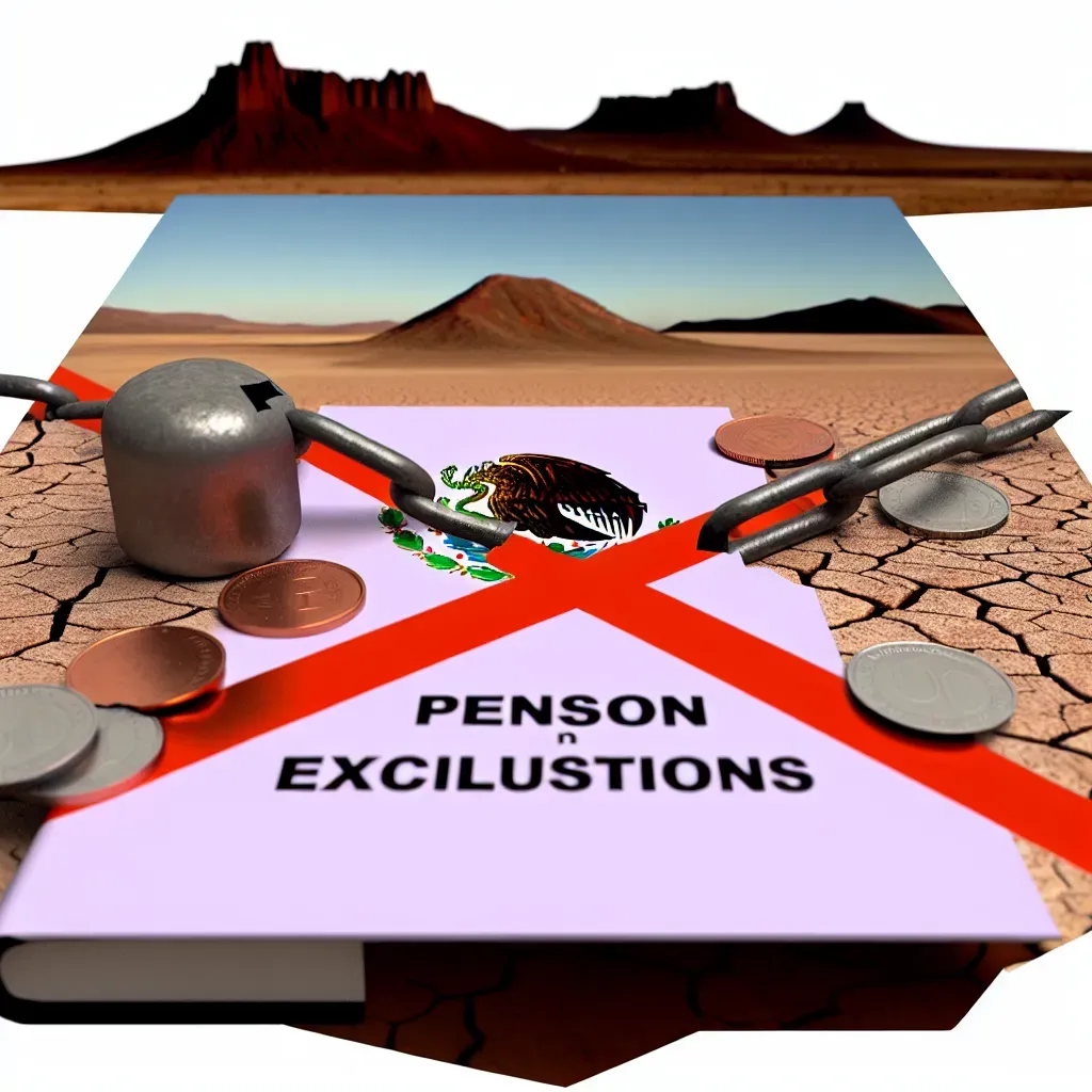Exclusiones en pensiones en México