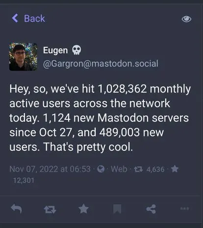 Existe el reemplazo de la red social "Twitter"