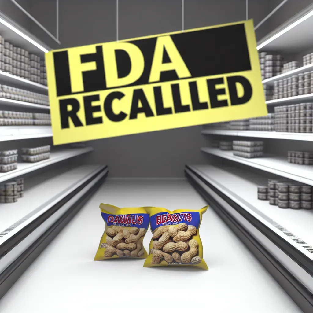 FDA retira cacahuates peligrosos del mercado.