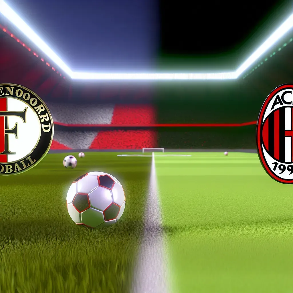 Feyenoord supera al Milan en Champions