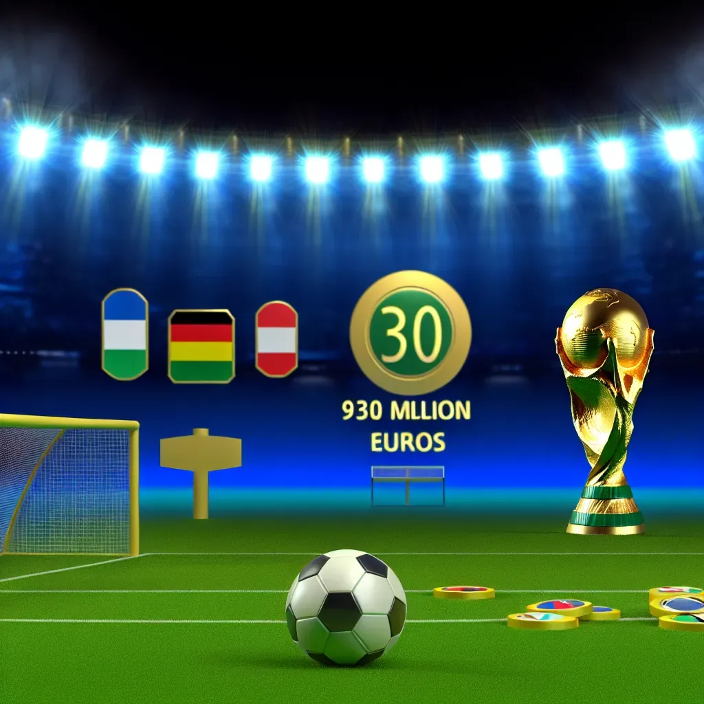 ¡FIFA distribuirá 930 M€ en Mundial!