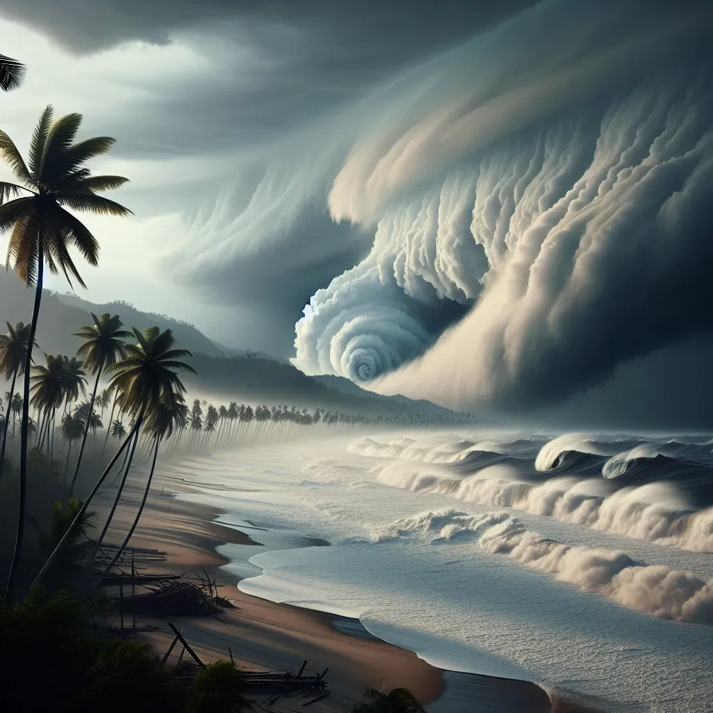 Formación de Tormenta Tropical Barbara en Guerrero.