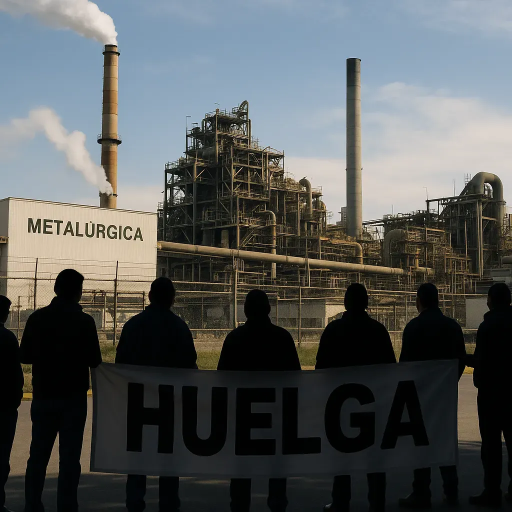 Frente sindical evalúa huelga en Peñoles.