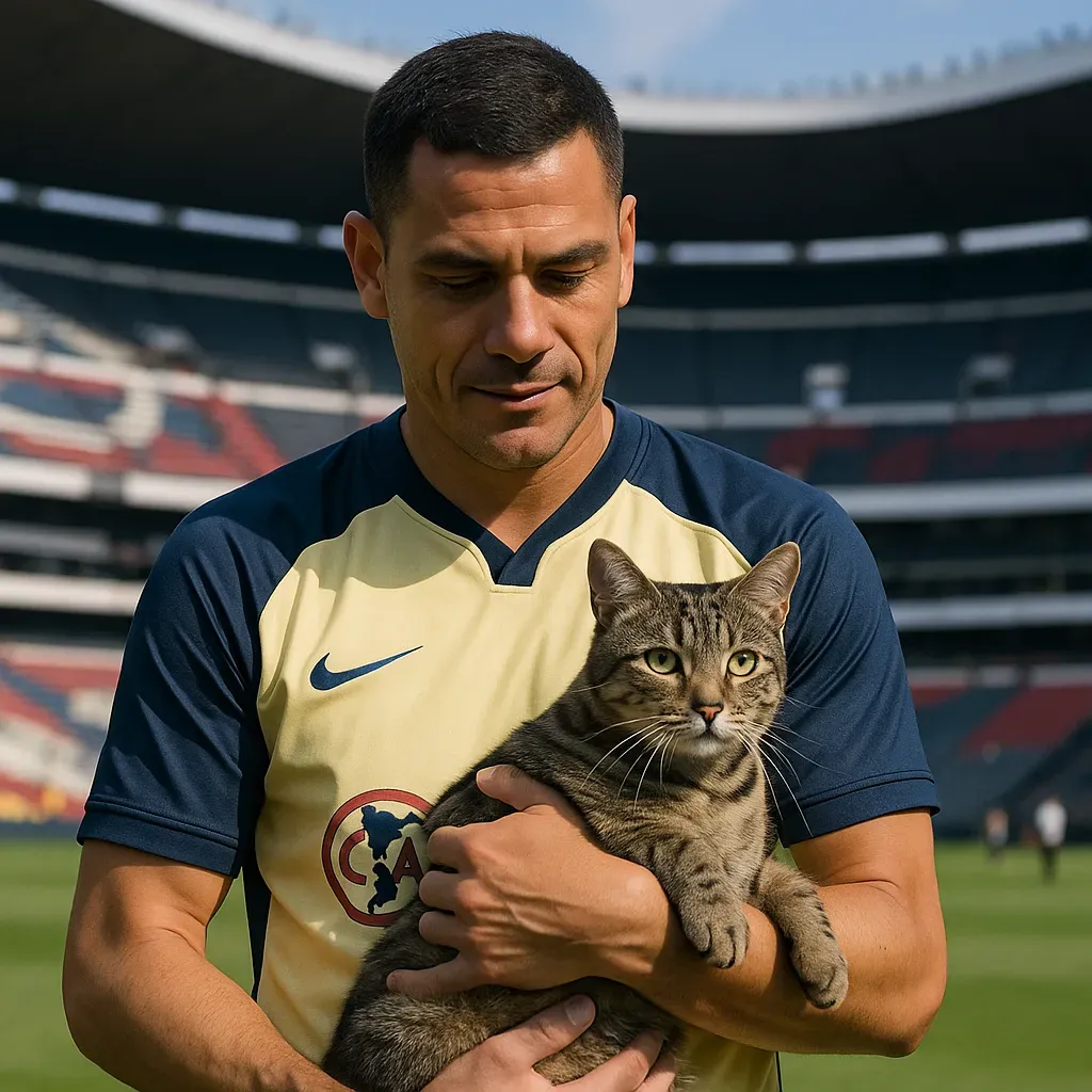 Gato Ortiz posa con ídolo del América y enciende redes.