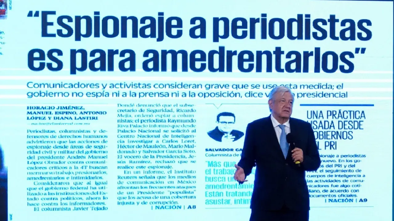 Genera "clima de descomposición" ataques de AMLO a la prensa