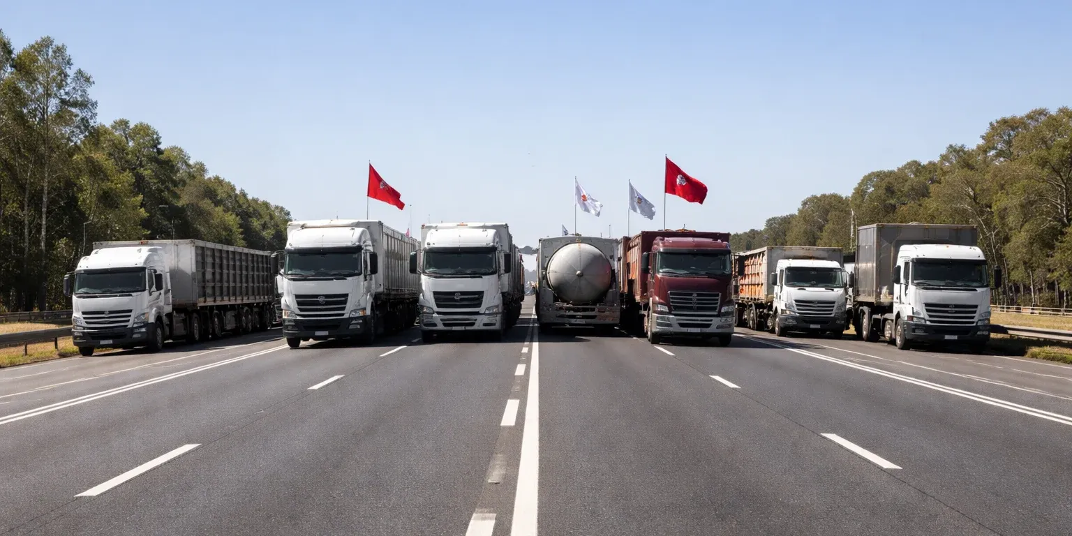 Gobierno llama al diálogo ante bloqueos de transportistas en 19 estados