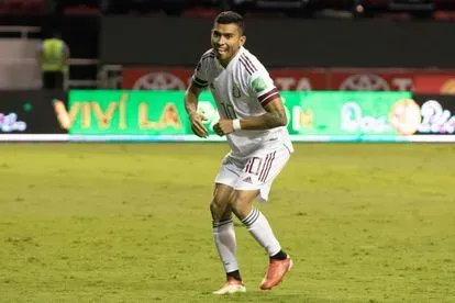 Gol y baile de Orbelín Pineda