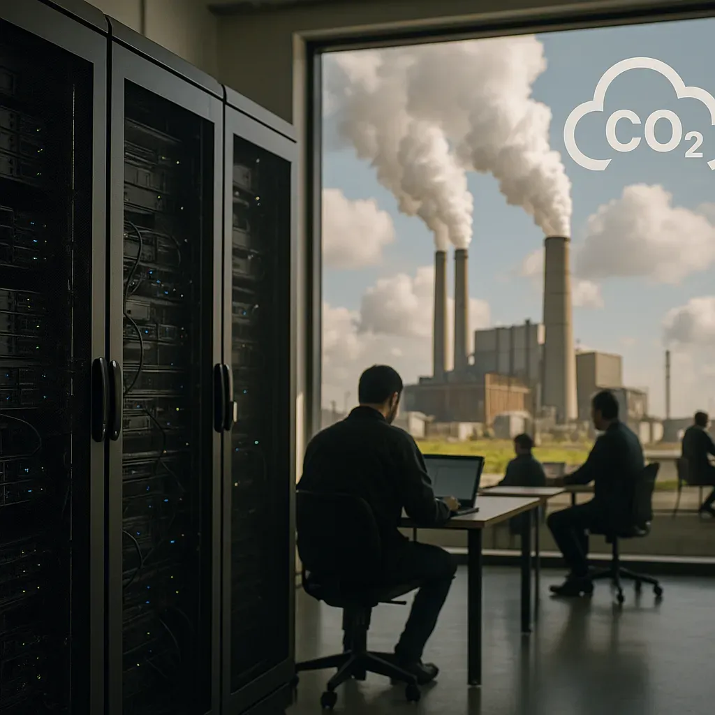 Google y Amazon elevan sus emisiones de CO2 en la carrera de IA.