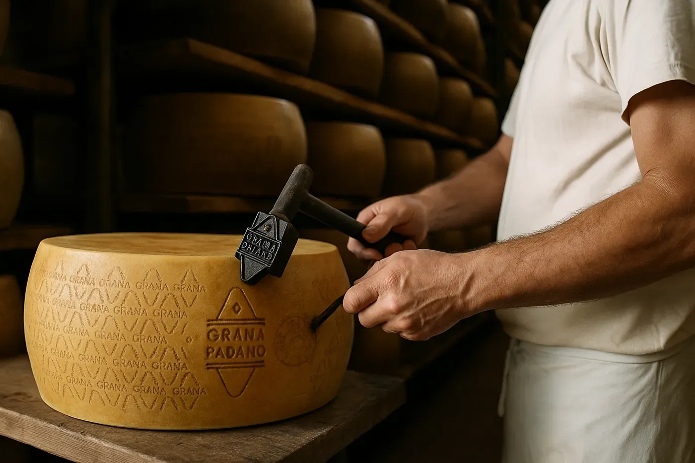 Grana Padano: queso italiano con marca certificada desde el siglo XII