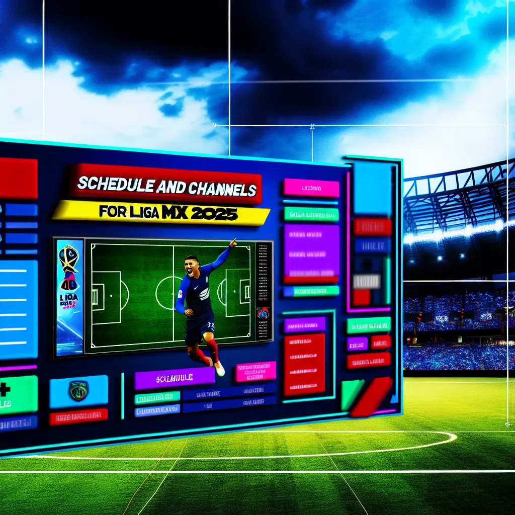 Guía de horarios y canales Liga MX 2025