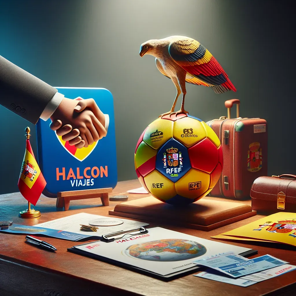 Halcón Viajes patrocina a la RFEF.