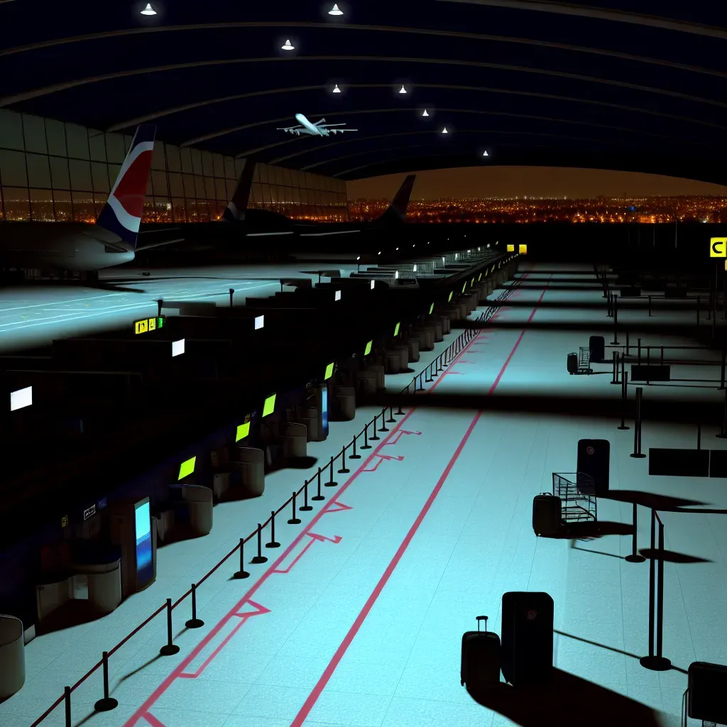 Heathrow en Londres cierra por apagón.