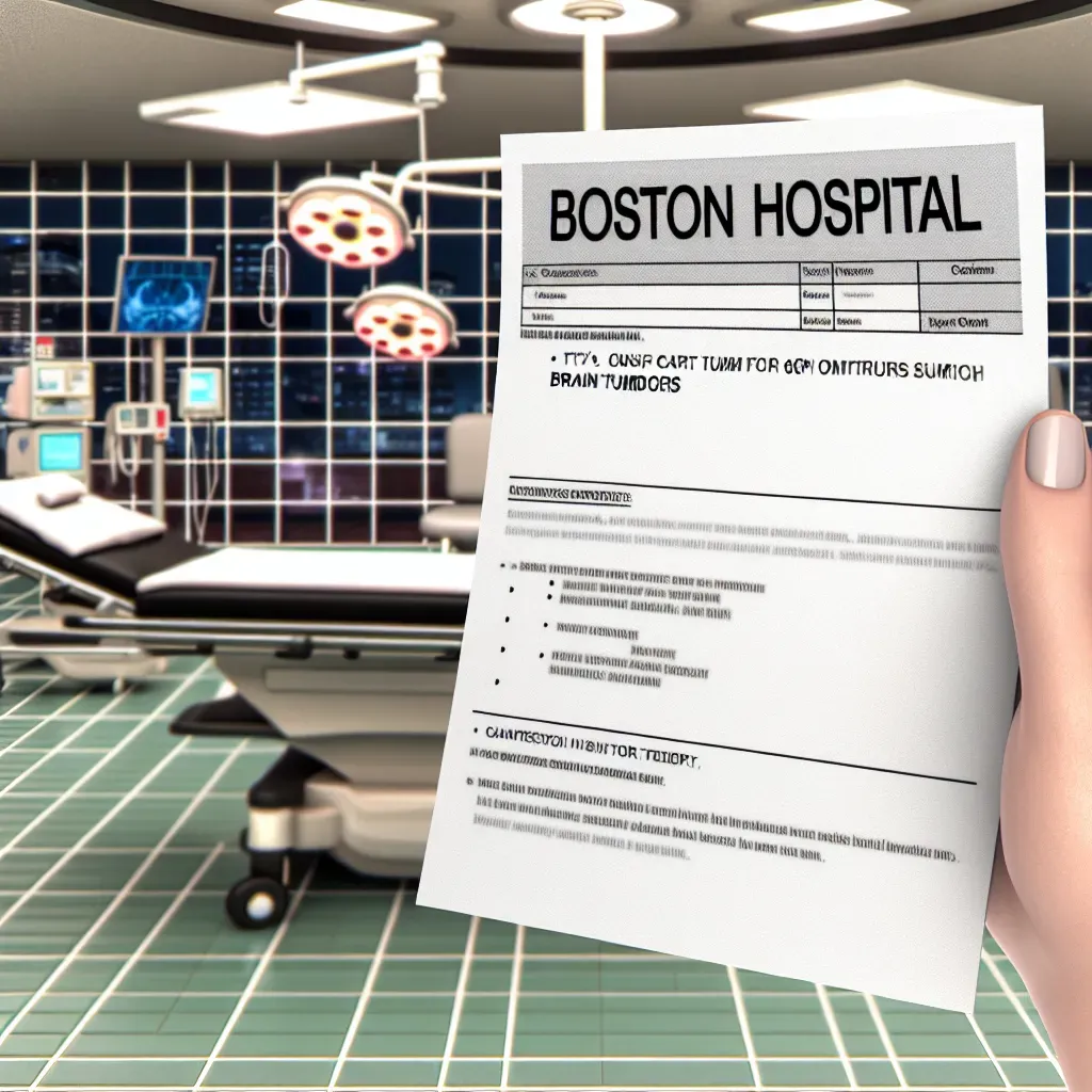 Hospital de Boston confirma seis tumores cerebrales.