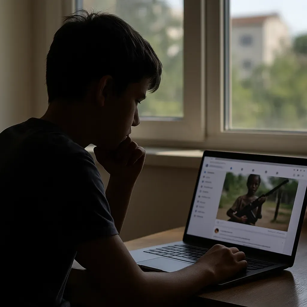 HRW alerta sobre reclutamiento infantil en redes.