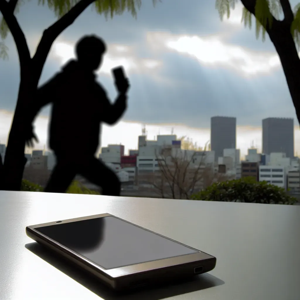 Impactante hurto de celular en Japón