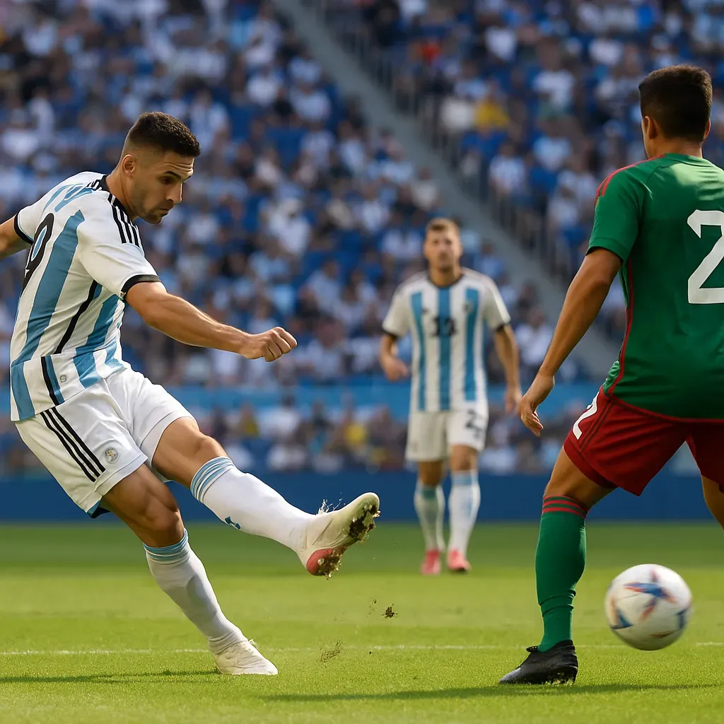 ¡Impresionante tiro! La Selección brilla en la cancha.